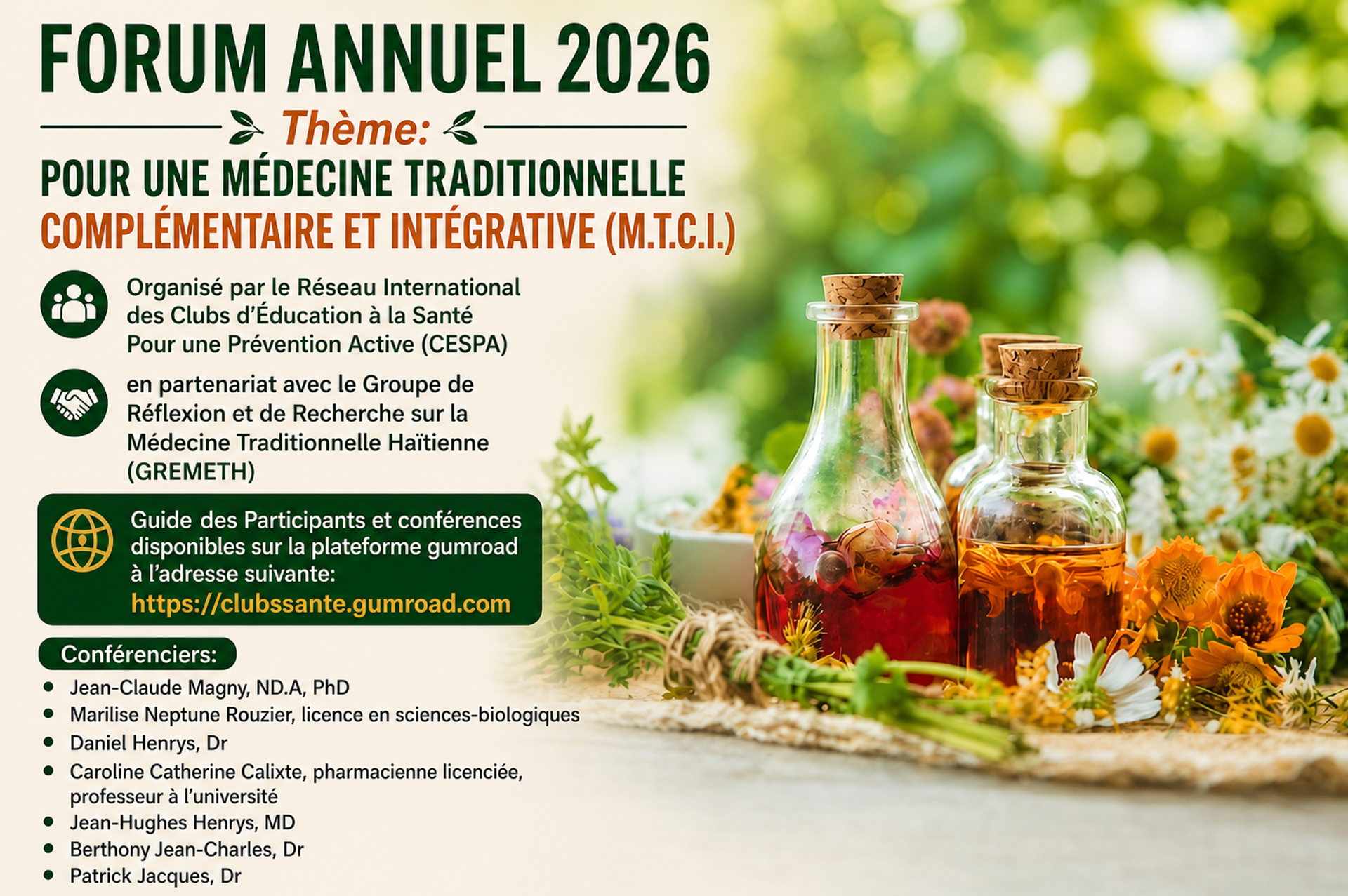 Forum 2026 Conférences